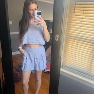 Light Blue Two-Piece Set